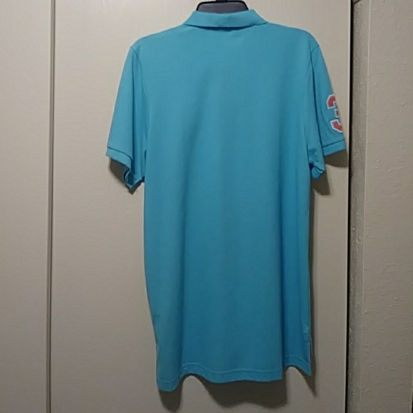 US Polo Assn. Blue Polo Shirt - Picture 7 of 8